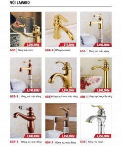 BỘ VÒI CHẬU LAVABO 02