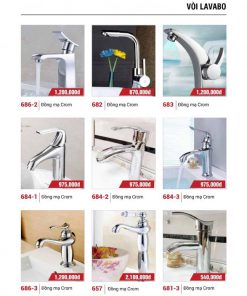 BỘ VÒI CHẬU LAVABO 03
