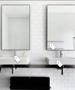 GƯƠNG CHỮ NHẬT VIỀN THÉP SƠN TĨNH ĐIỆN CN600