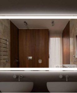 GƯƠNG LED PHUN CÁT CẢM ỨNG KHÔNG VIỀN L80B