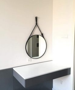 GƯƠNG VIỀN DA DÂY TREO D600