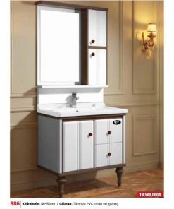 TỦ CHẬU LAVABO CAO CẤP TC 886