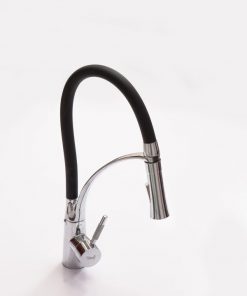 VÒI CHẬU RỬA BÁT SILICON ĐEN VC04D