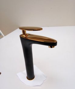 VÒI CHẬU RỬA MẶT LAVABO DƯƠNG BÀN MẠ ĐEN V303B