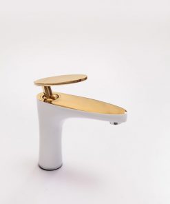 VÒI CHẬU RỬA MẶT LAVABO TRÒN MẠ TRẮNG V302